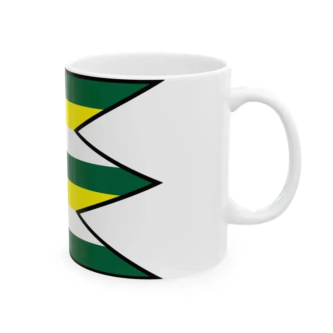 Caradice Zlate Moravce Flag (Slovakia) White Coffee Mug - Go Mug Yourself
