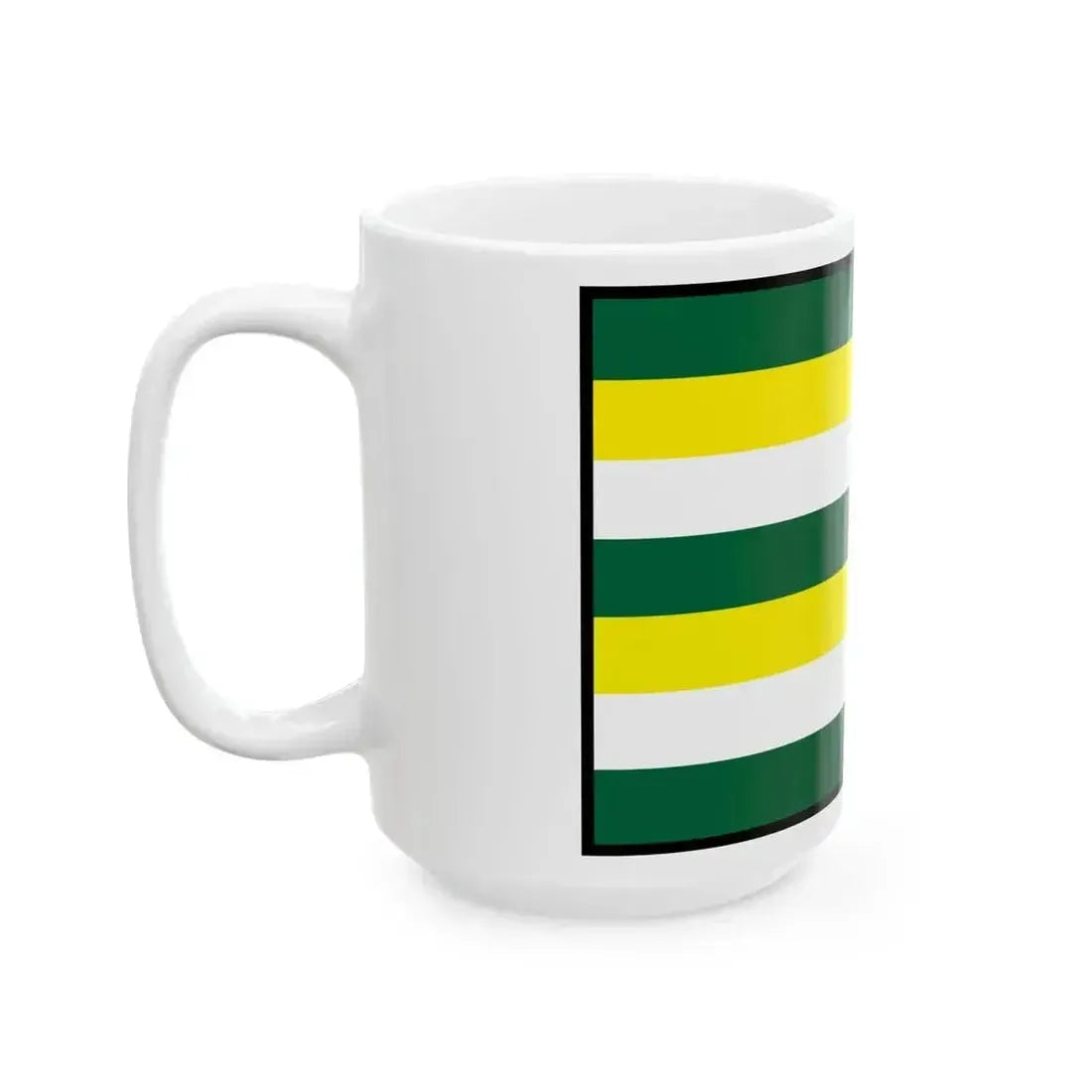 Caradice Zlate Moravce Flag (Slovakia) White Coffee Mug - Go Mug Yourself