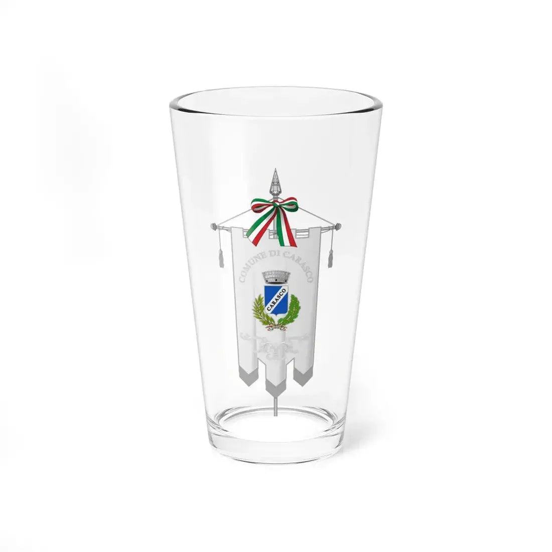 Carasco-Gonfalone (Italy) Pint Glass 16oz 16oz - Go Mug Yourself