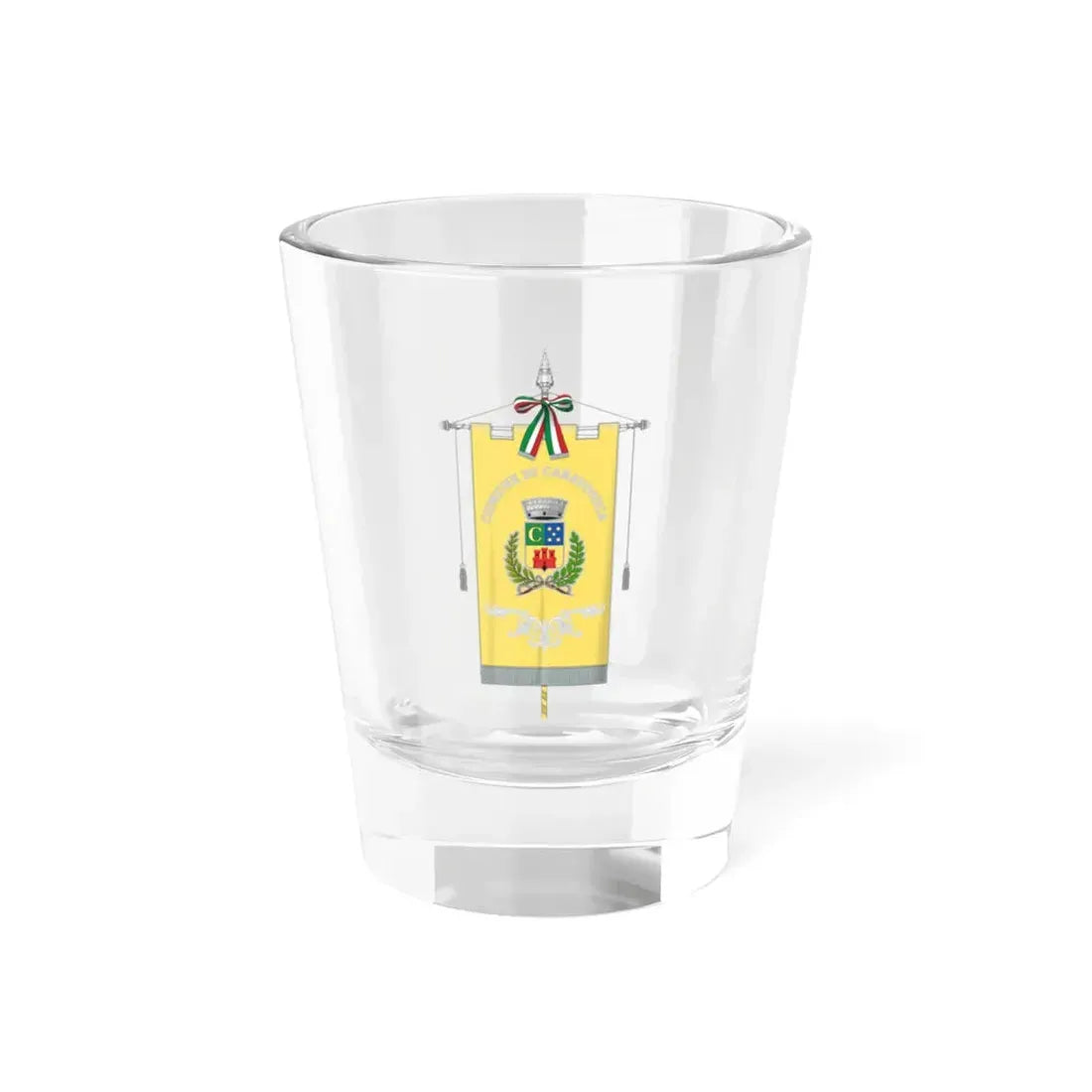 Caravonica-Gonfalone (Italy) Shot Glass 1.5oz 1.5oz - Go Mug Yourself