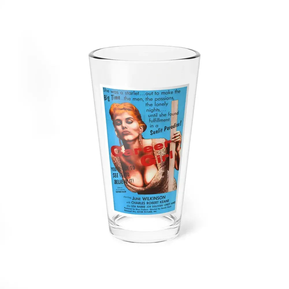 CAREER GIRL 1944 Movie Poster - Pint Glass 16oz 16oz - Go Mug Yourself