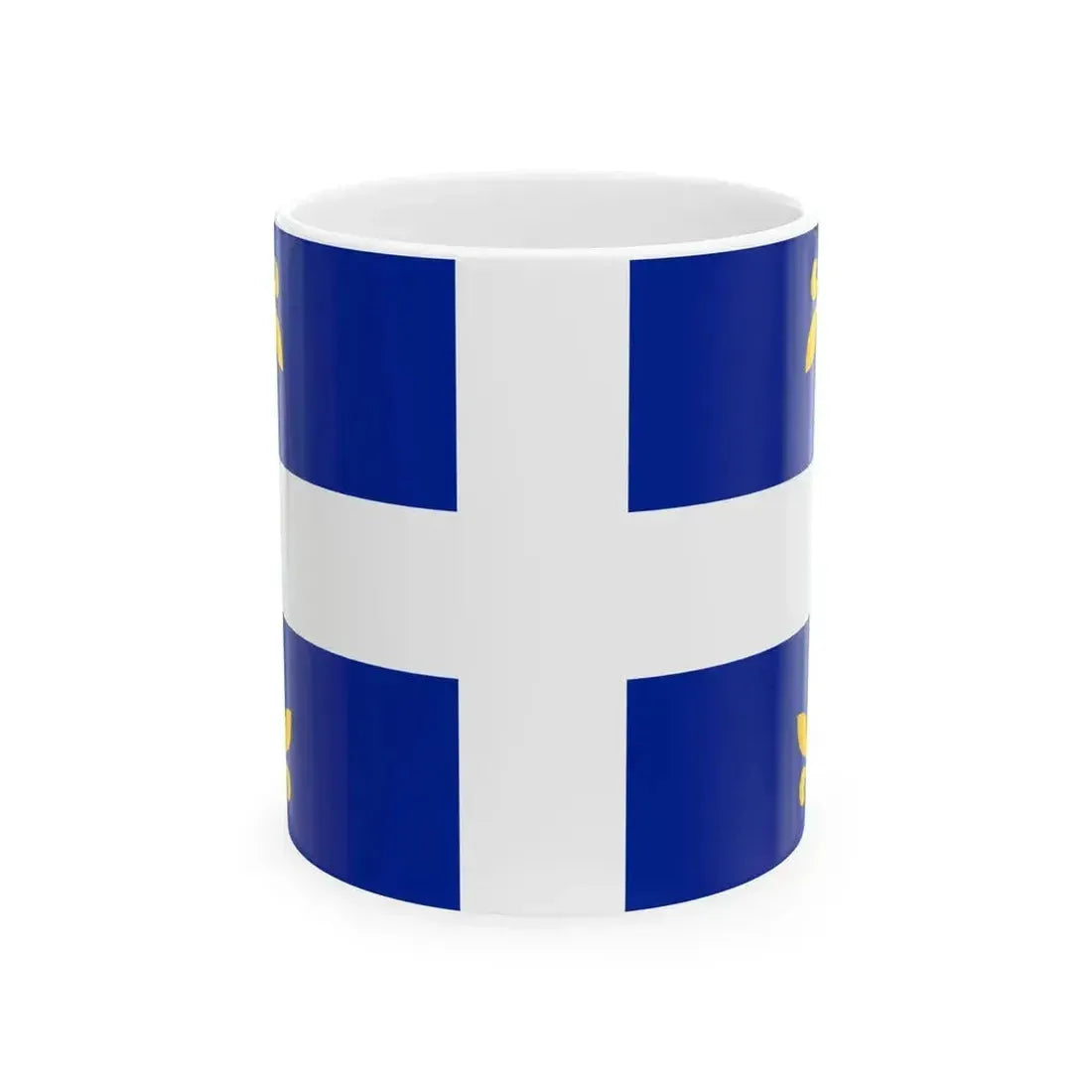 Carillon Flag (Canada) White Coffee Mug 11oz - Go Mug Yourself