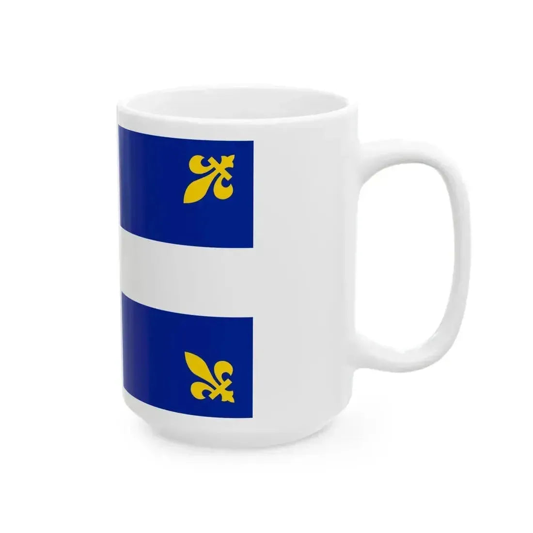 Carillon Flag (Canada) White Coffee Mug - Go Mug Yourself