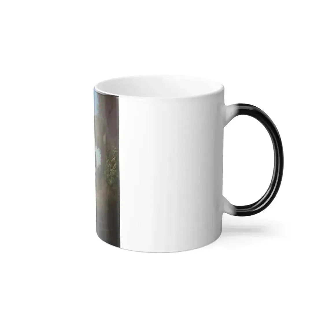 Carl Spitzweg (1808-1885) The sleeping hermit - oil on panel - Color Changing Mug 11oz - Go Mug Yourself