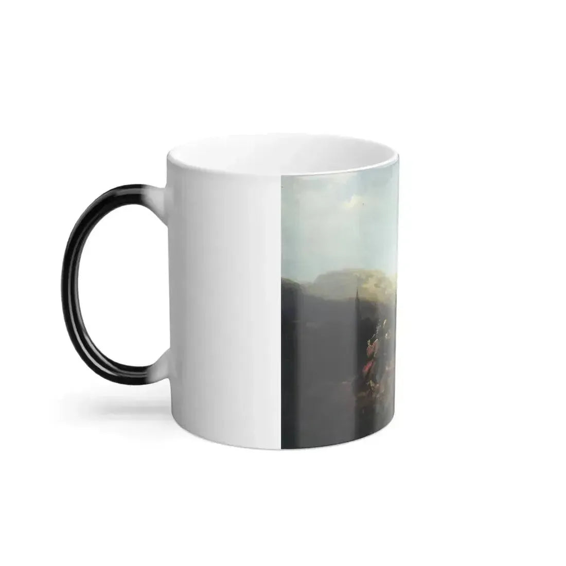 Carl Spitzweg (1808-1885) The squire (the bachelor) - Oil on Canvas c1847-49 - Color Changing Mug 11oz - Go Mug Yourself