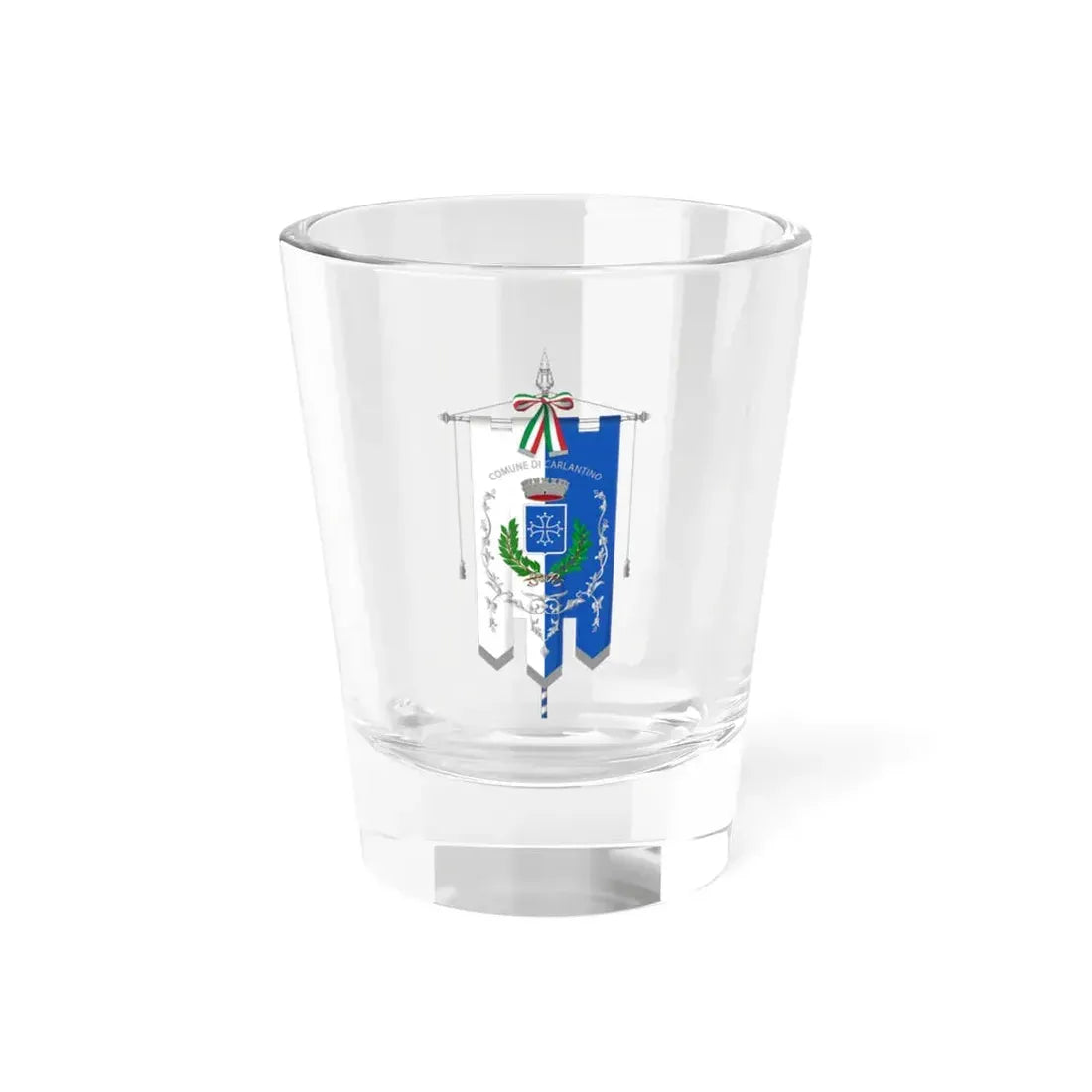 Carlantino-Gonfalone (Italy) Shot Glass 1.5oz 1.5oz - Go Mug Yourself