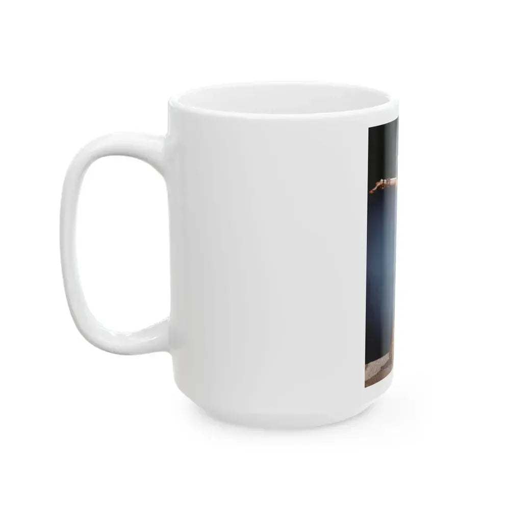 Carmen Miranda #01 (Vintage Female Icon) White Coffee Mug - Go Mug Yourself