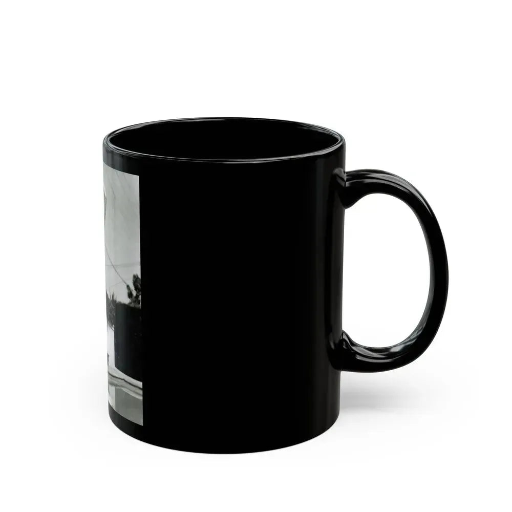 Carmen Miranda #07 (Vintage Female Icon) Black Coffee Mug - Go Mug Yourself