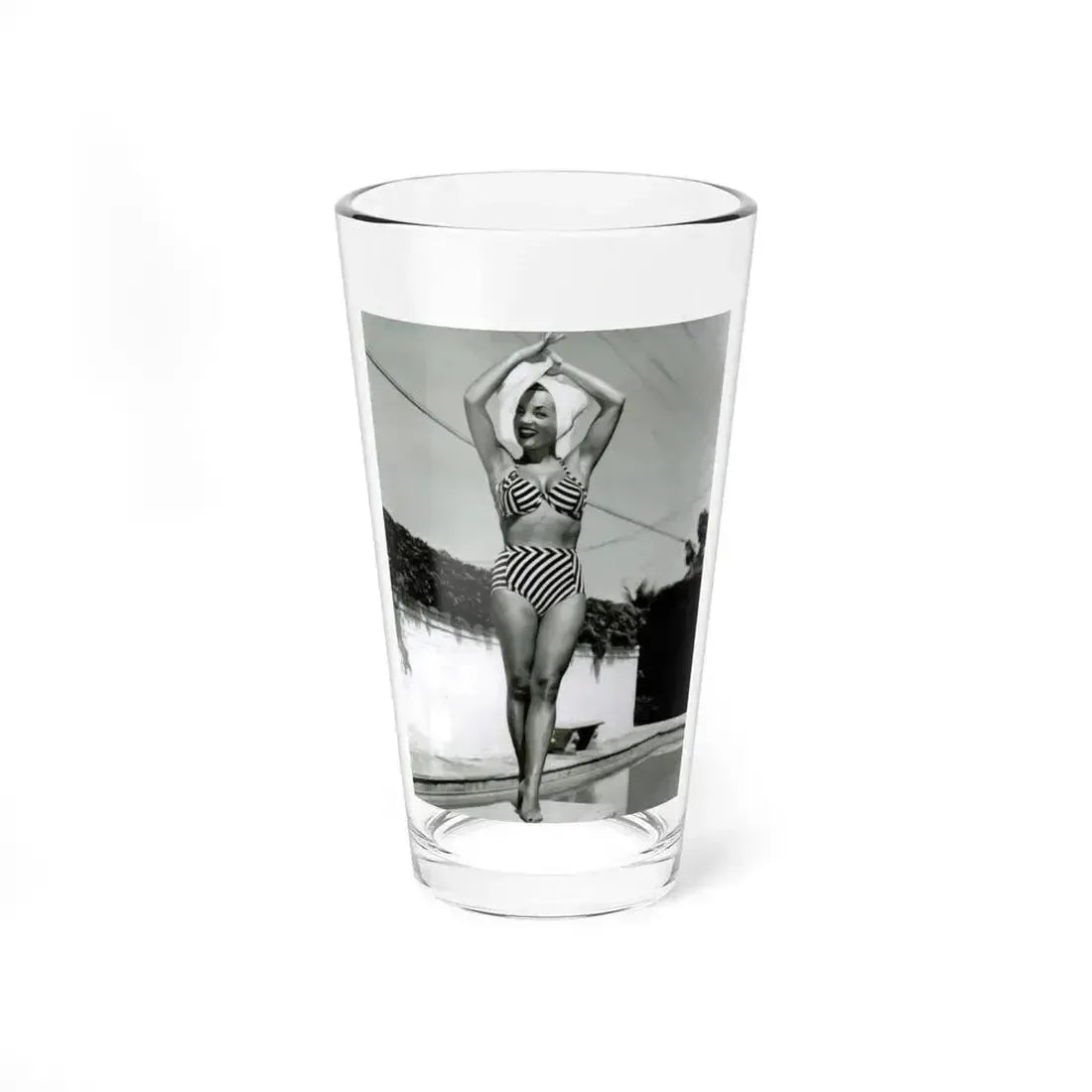 Carmen Miranda #07 (Vintage Female Icon) Pint Glass 16oz 16oz - Go Mug Yourself