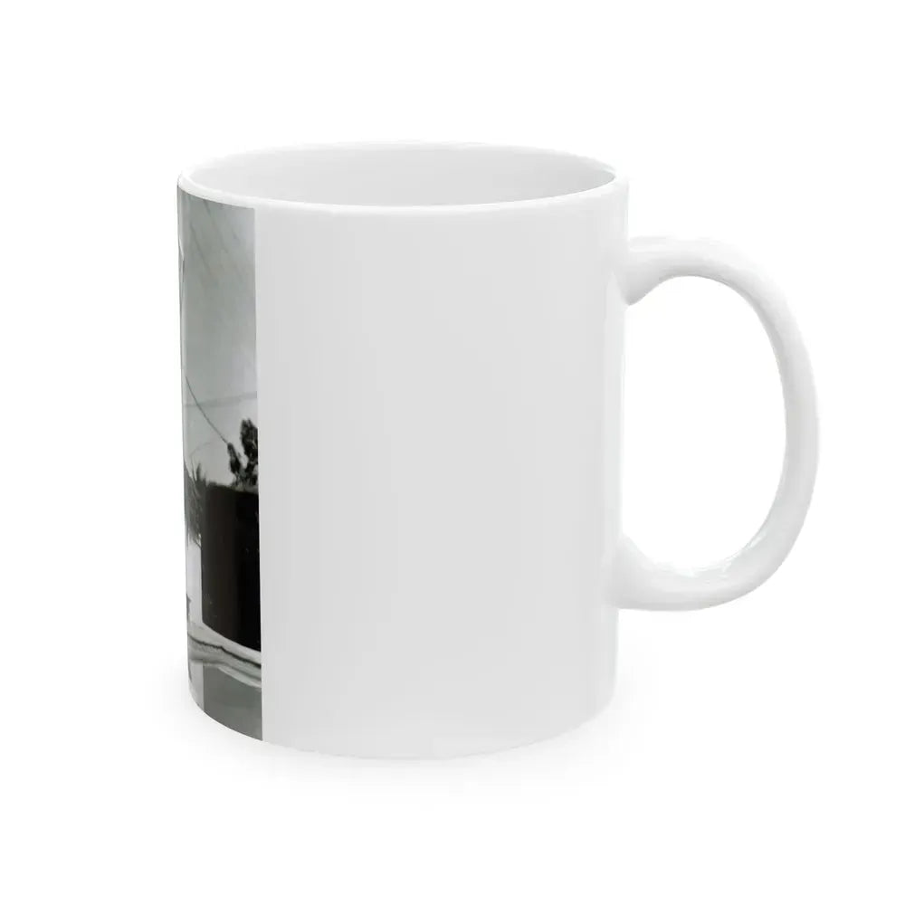 Carmen Miranda #07 (Vintage Female Icon) White Coffee Mug - Go Mug Yourself