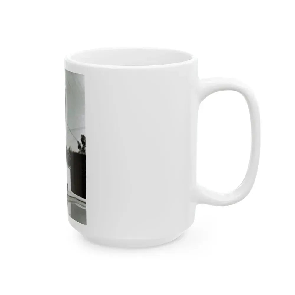 Carmen Miranda #07 (Vintage Female Icon) White Coffee Mug - Go Mug Yourself