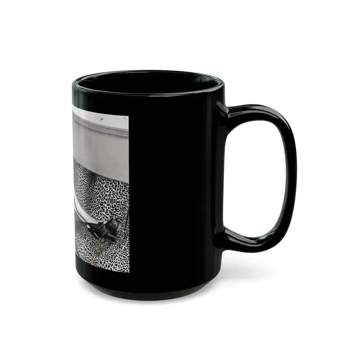 Carmen Miranda #09 (Vintage Female Icon) Black Coffee Mug - Go Mug Yourself
