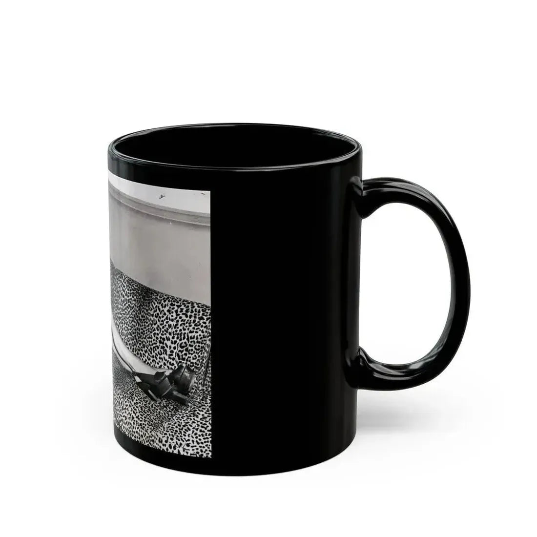 Carmen Miranda #09 (Vintage Female Icon) Black Coffee Mug - Go Mug Yourself