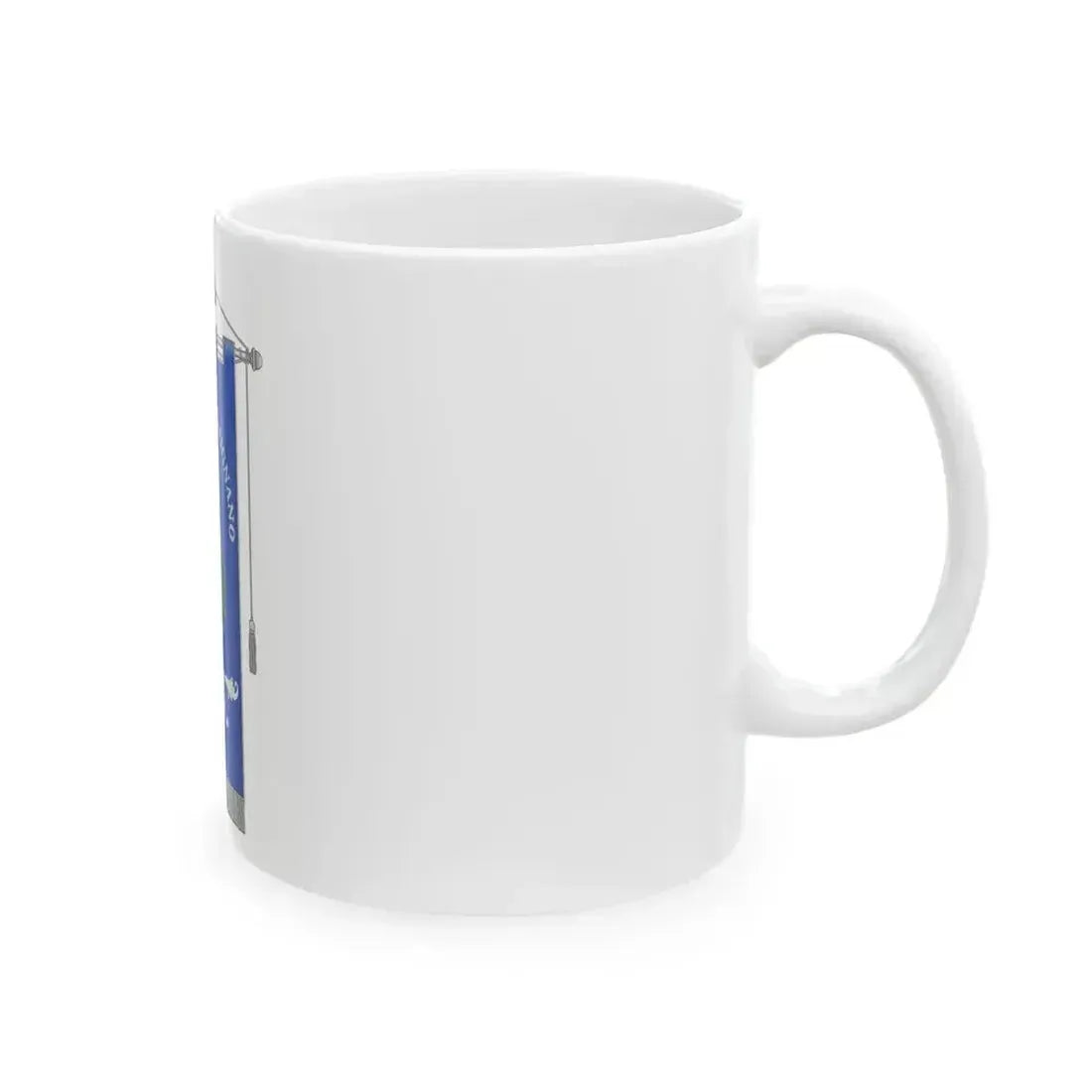 Carmignano Italia-Gonfalone (Italy) White Coffee Mug - Go Mug Yourself