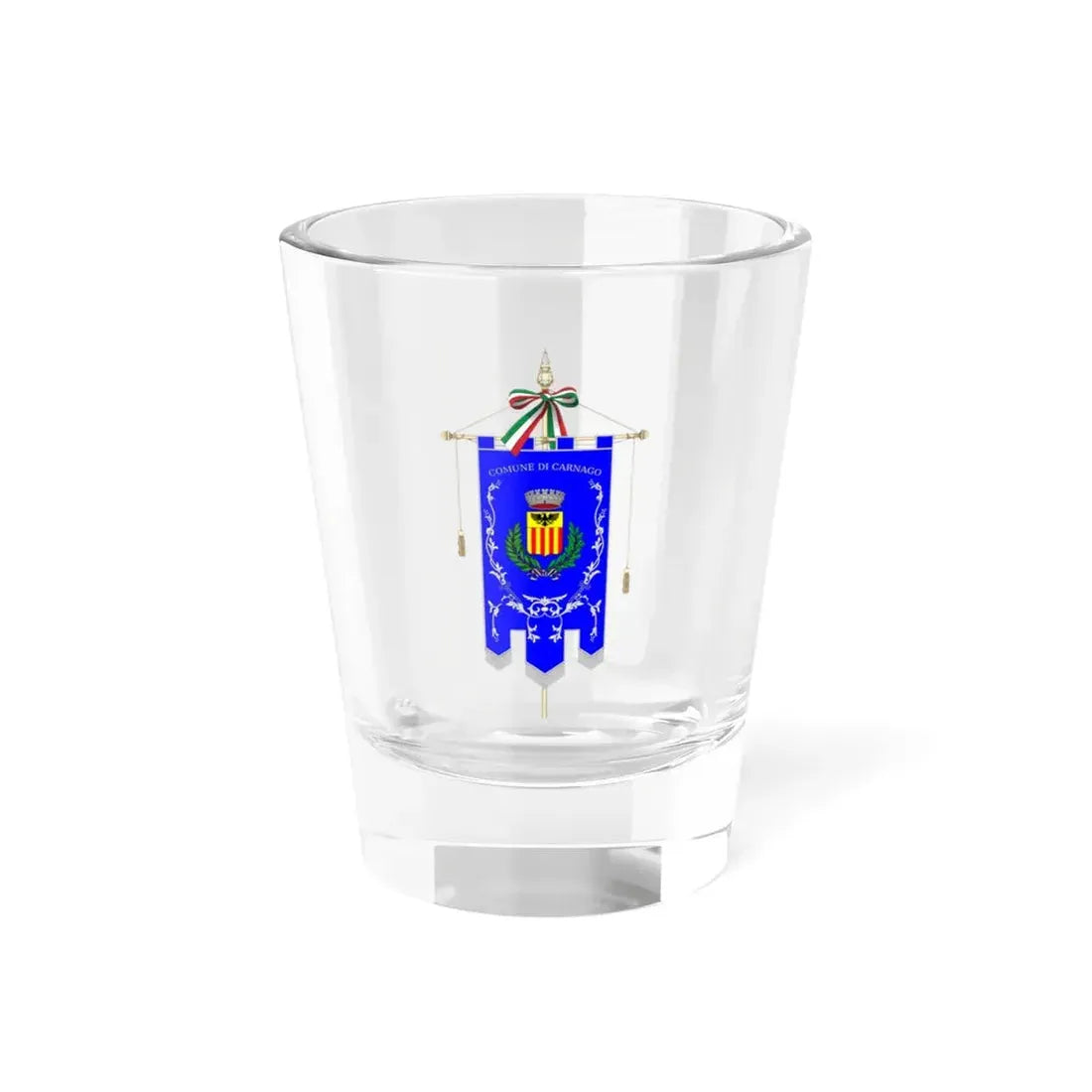 Carnago-Gonfalone (Italy) Shot Glass 1.5oz 1.5oz - Go Mug Yourself