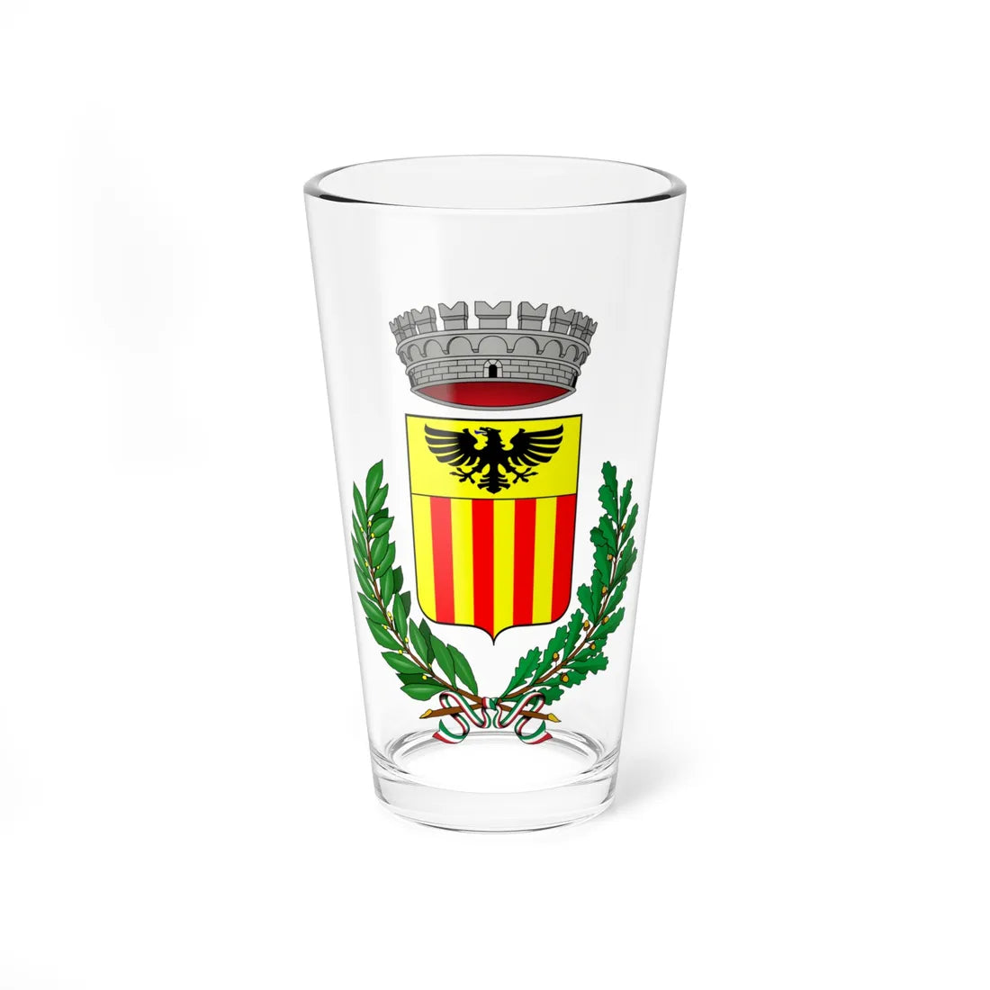 Carnago-Stemma (Italy) (Coat of Arms) Pint Glass 16oz 16oz - Go Mug Yourself