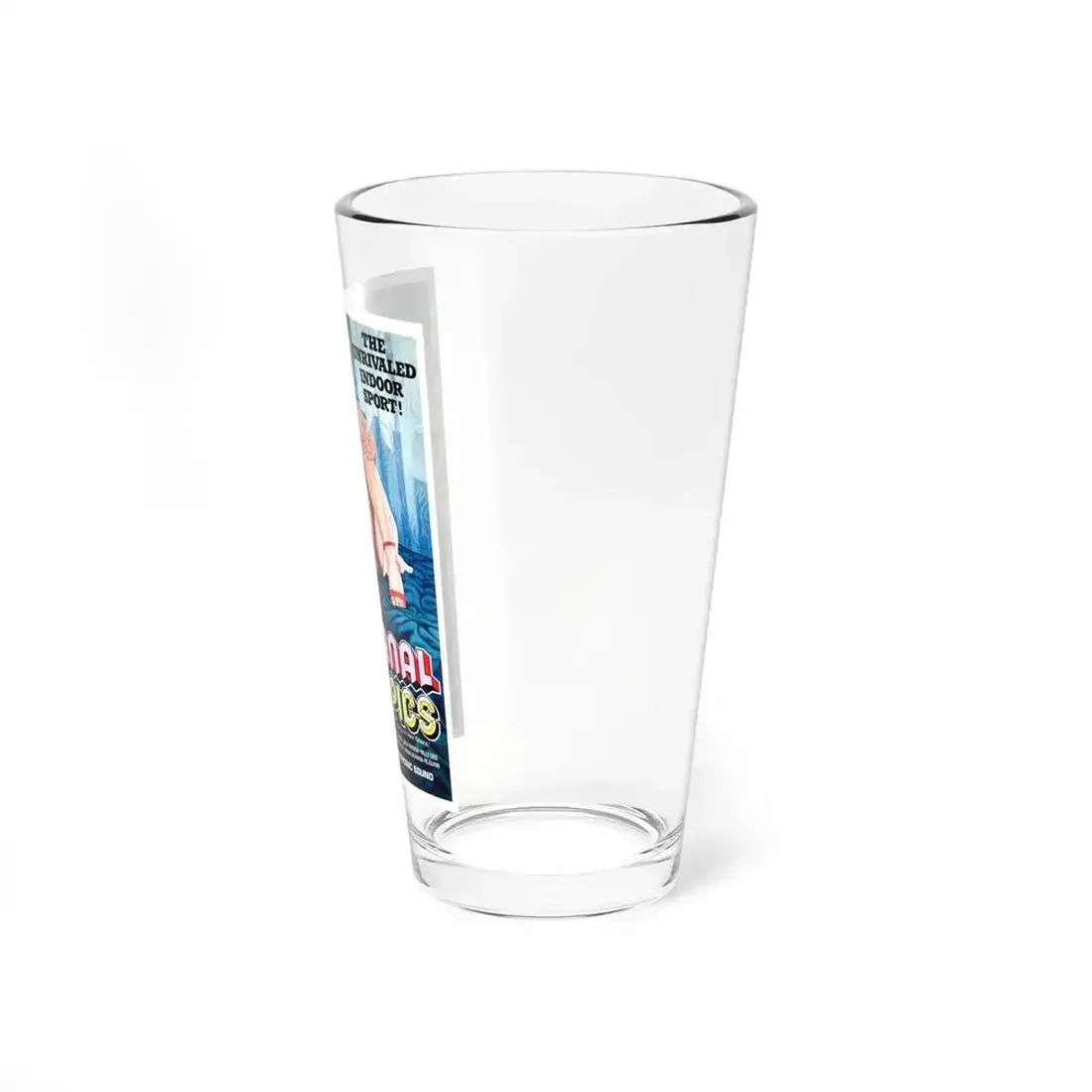 CARNAL OLYMPICS 1983 Movie Poster - Pint Glass 16oz - Go Mug Yourself