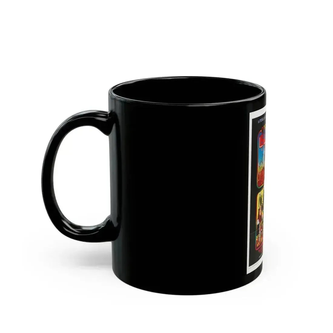 CARNIVAL OF BLOOD + CURSE OF THE HEADLESS HORSEMAN 1970 Movie Poster - Black Coffee Mug - Go Mug Yourself