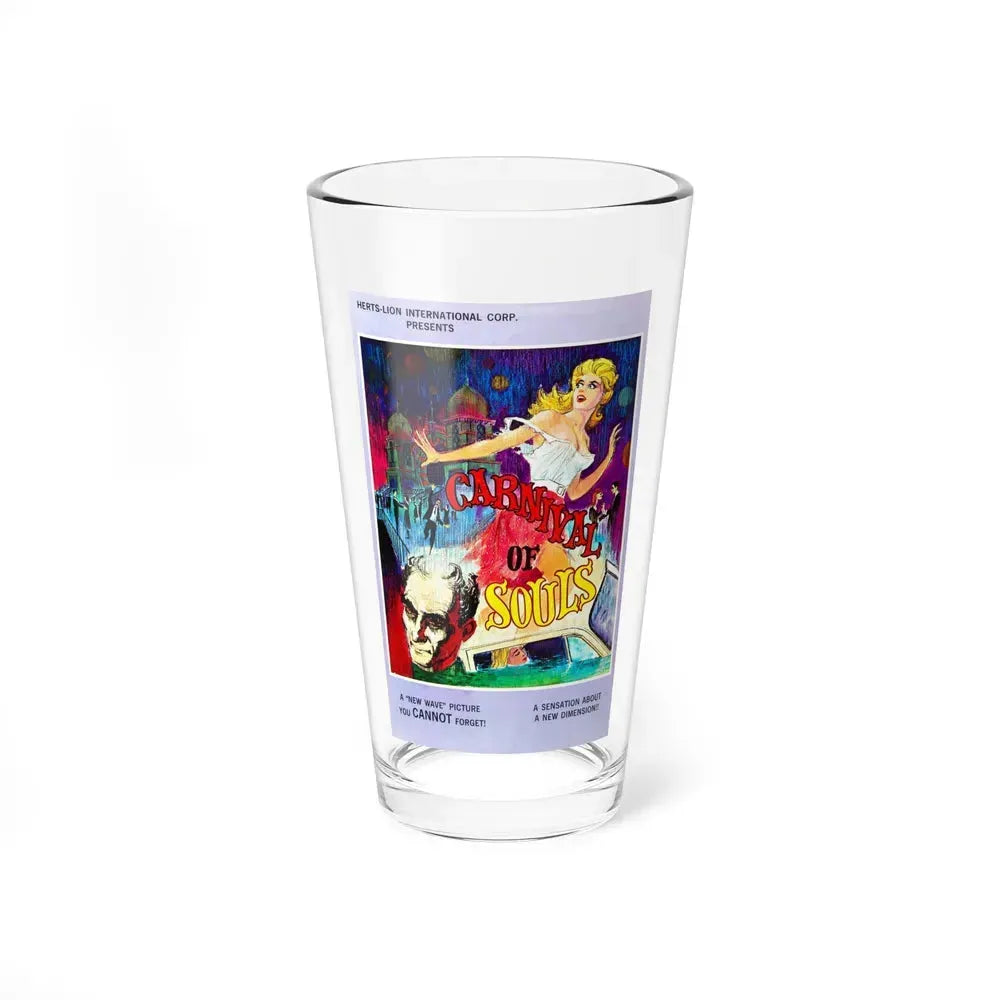 CARNIVAL OF SOULS 1962 Movie Poster - Pint Glass 16oz 16oz - Go Mug Yourself