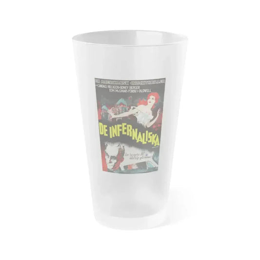 CARNIVAL OF SOULS (SWEDISH) 1962 Movie Poster - Frosted Pint Glass 16oz 16oz Frosted - Go Mug Yourself