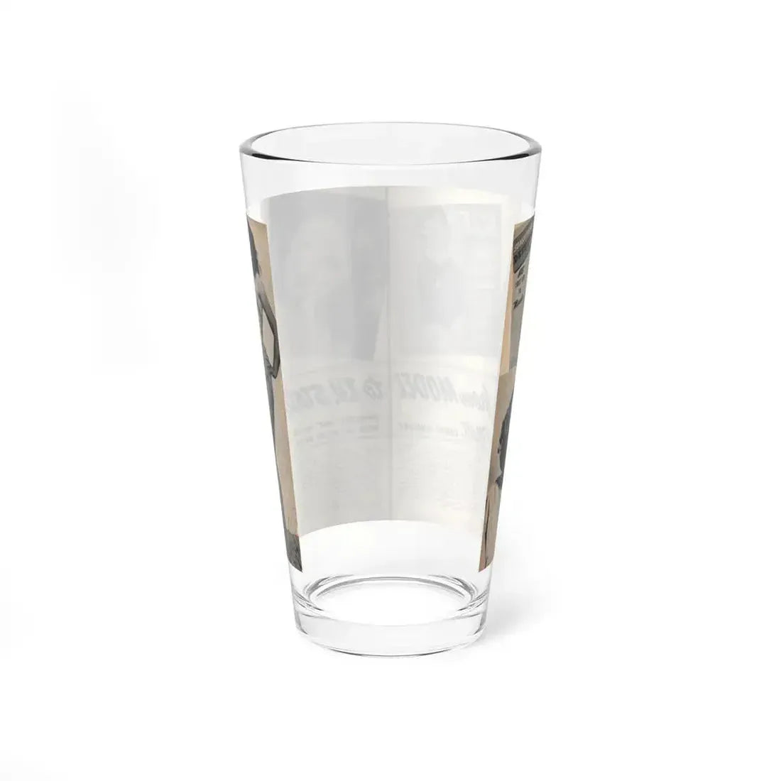 Carol Ohmart #75 - Pages 1 & 2 of 2 with, Carol+5 B&W Photos including 2 Mag. Covers & Brief Article from Famous MODELS Mag. March-April '51 (Vintage Female Icon) Pint Glass 16oz - Go Mug Yourself