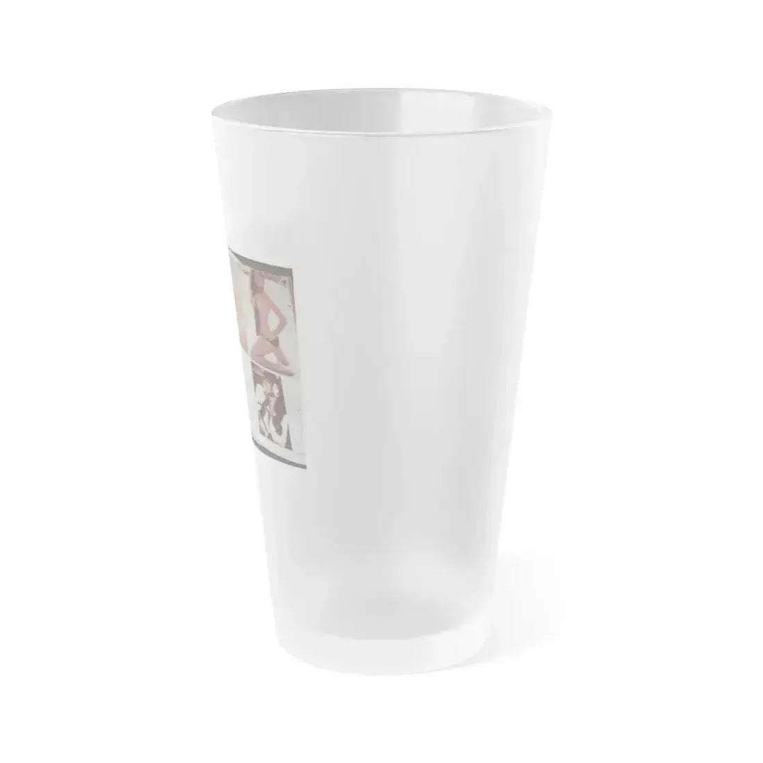 Caroline Munro #150 - Celebrity Skin '84 Topless Spread (Vintage Female Icon) Frosted Pint Glass 16oz - Go Mug Yourself