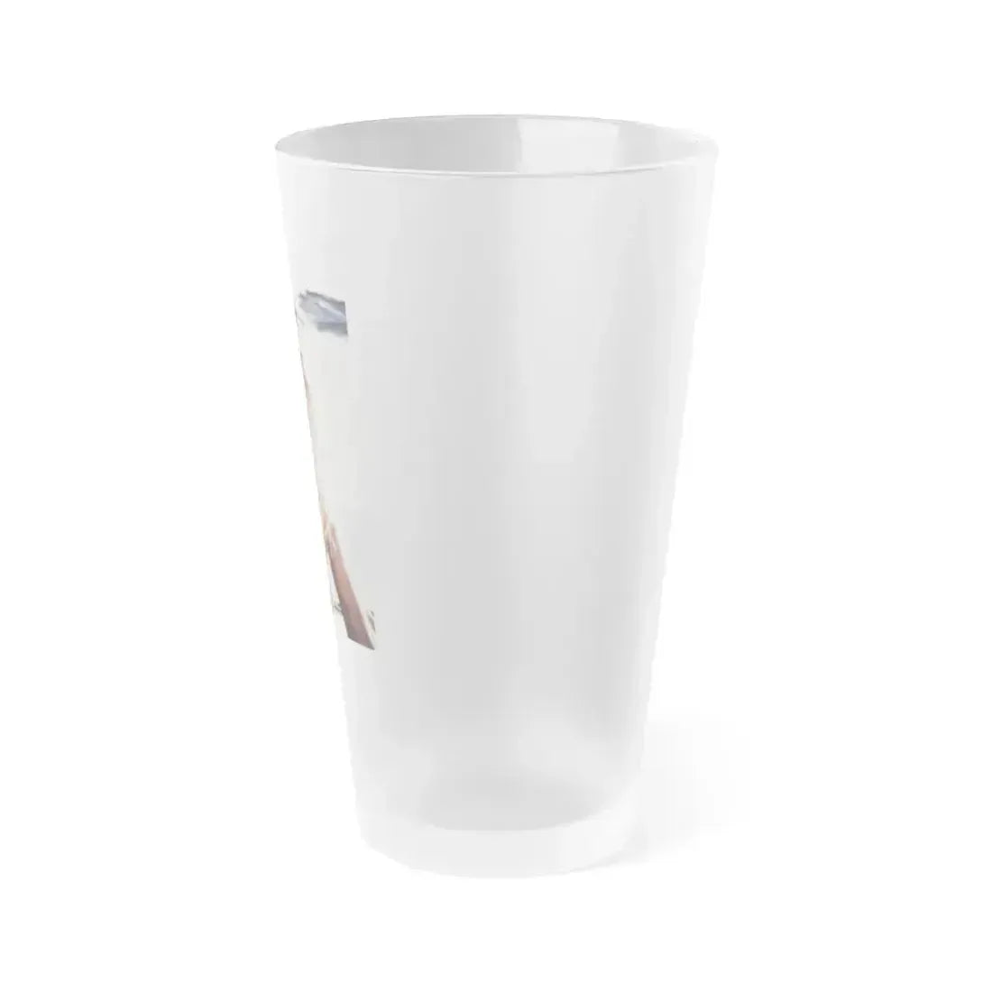 Caroline Munro #171 (Vintage Female Icon) Frosted Pint Glass 16oz - Go Mug Yourself