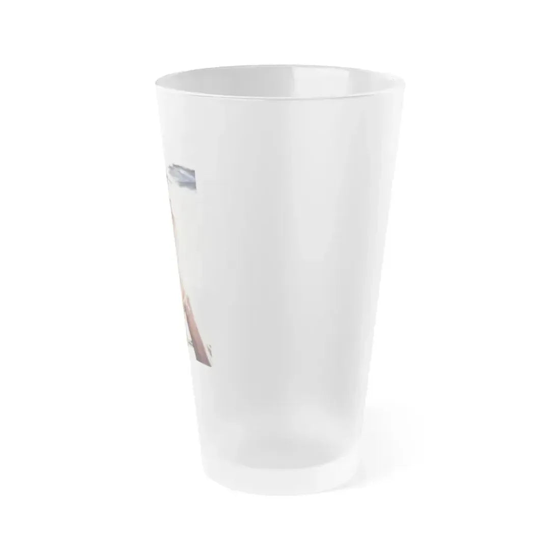 Caroline Munro #171 (Vintage Female Icon) Frosted Pint Glass 16oz - Go Mug Yourself