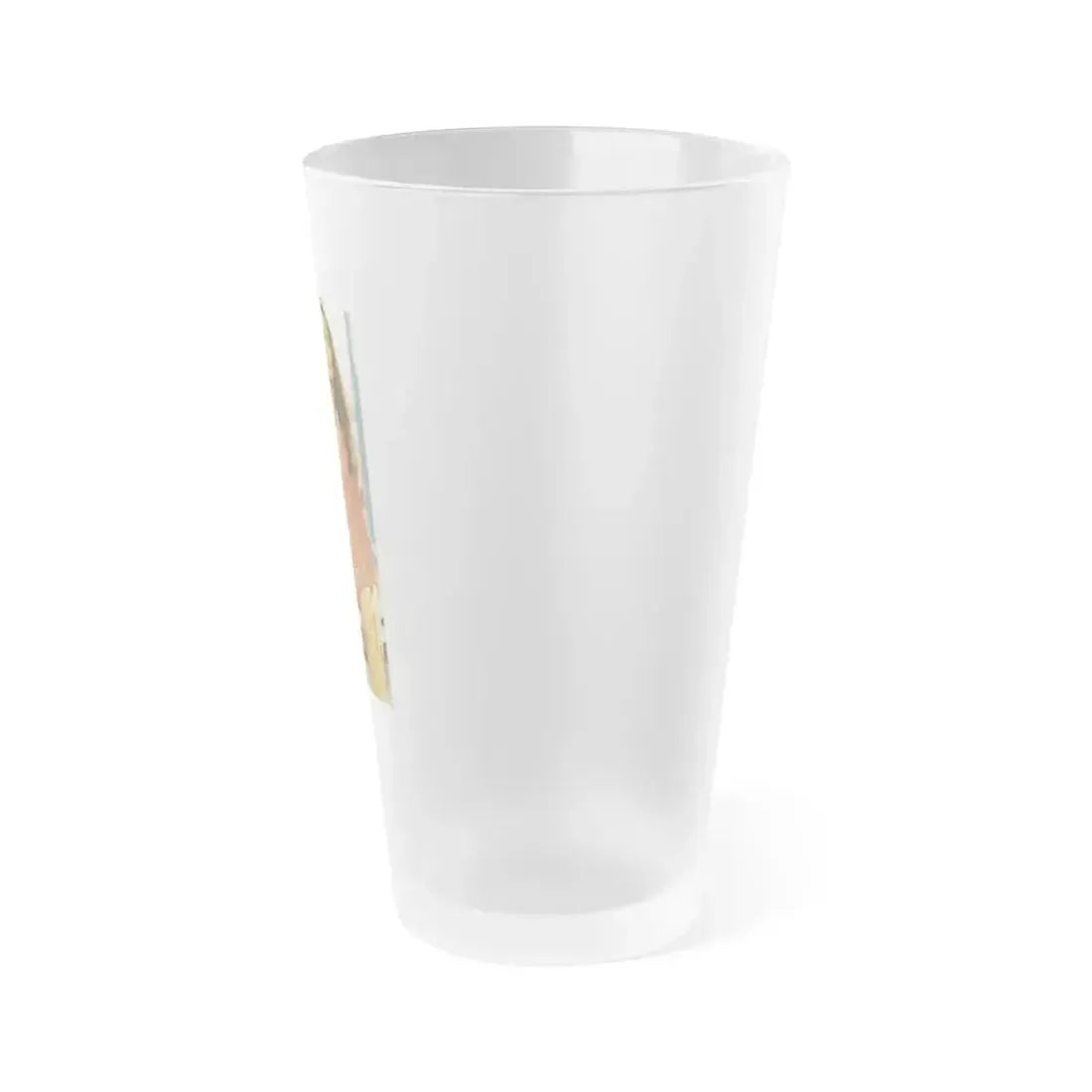 Caroline Munro #299 (Vintage Female Icon) Frosted Pint Glass 16oz - Go Mug Yourself