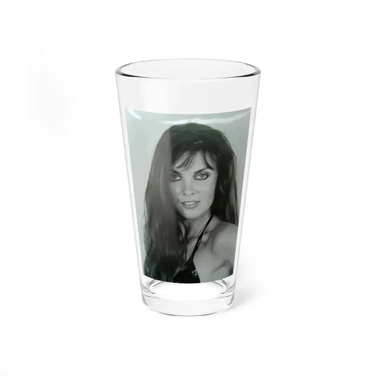 Caroline Munro #398 (Vintage Female Icon) Pint Glass 16oz 16oz - Go Mug Yourself