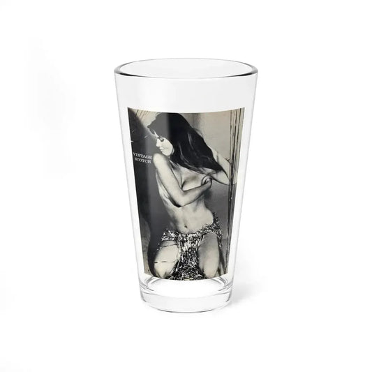 Caroline Munro #40 (Vintage Female Icon) Pint Glass 16oz 16oz - Go Mug Yourself