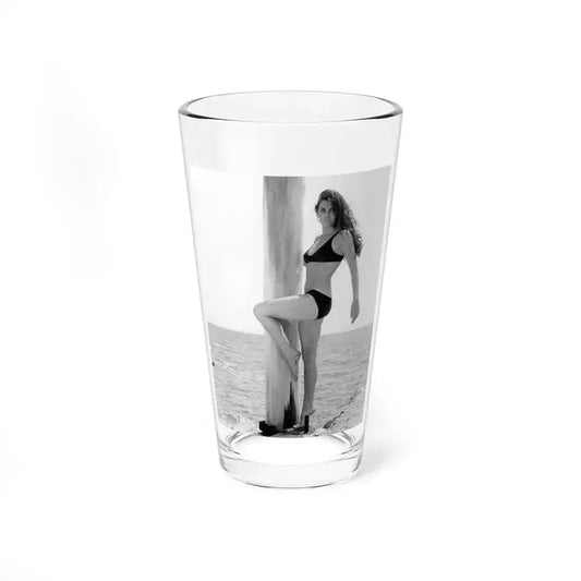 Caroline Munro #403 (Vintage Female Icon) Pint Glass 16oz 16oz - Go Mug Yourself