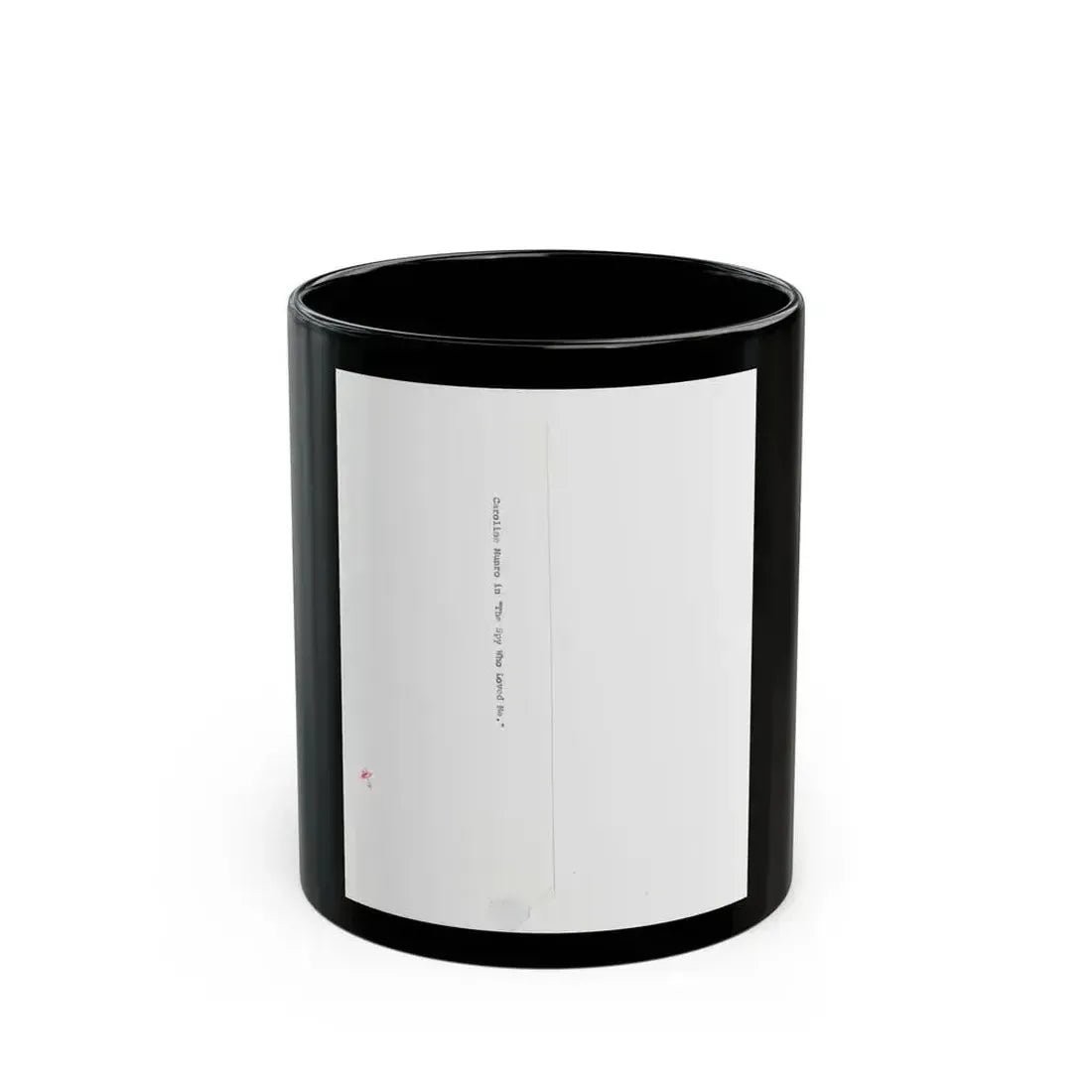 Caroline Munro #409 - 8x10 B&W Full Body in 2-Piece Bikini Photo Original from 1977 1 (Vintage Female Icon) Black Coffee Mug 11oz - Go Mug Yourself