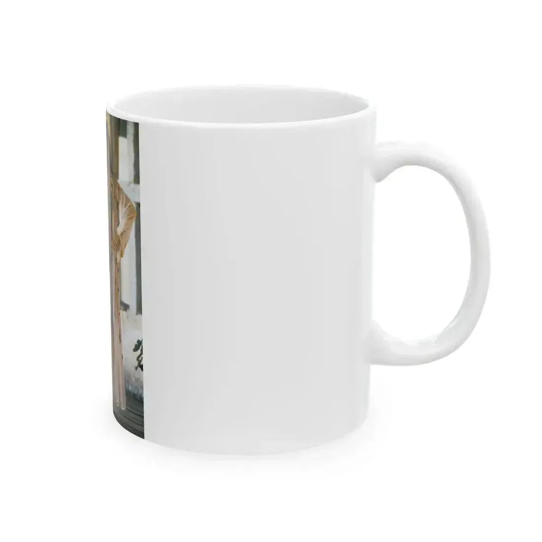 Caroline Munro #61 (Vintage Female Icon) White Coffee Mug - Go Mug Yourself