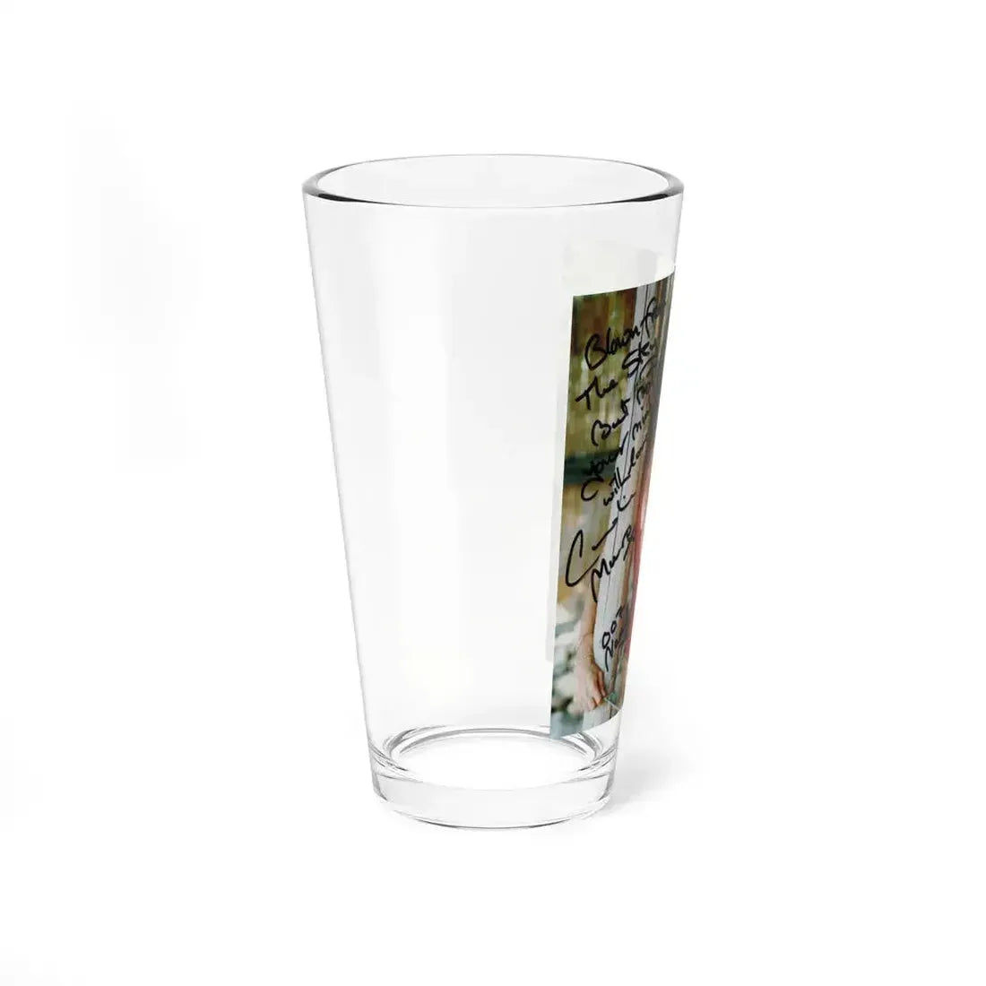 Caroline Munro #66 (Vintage Female Icon) Pint Glass 16oz - Go Mug Yourself