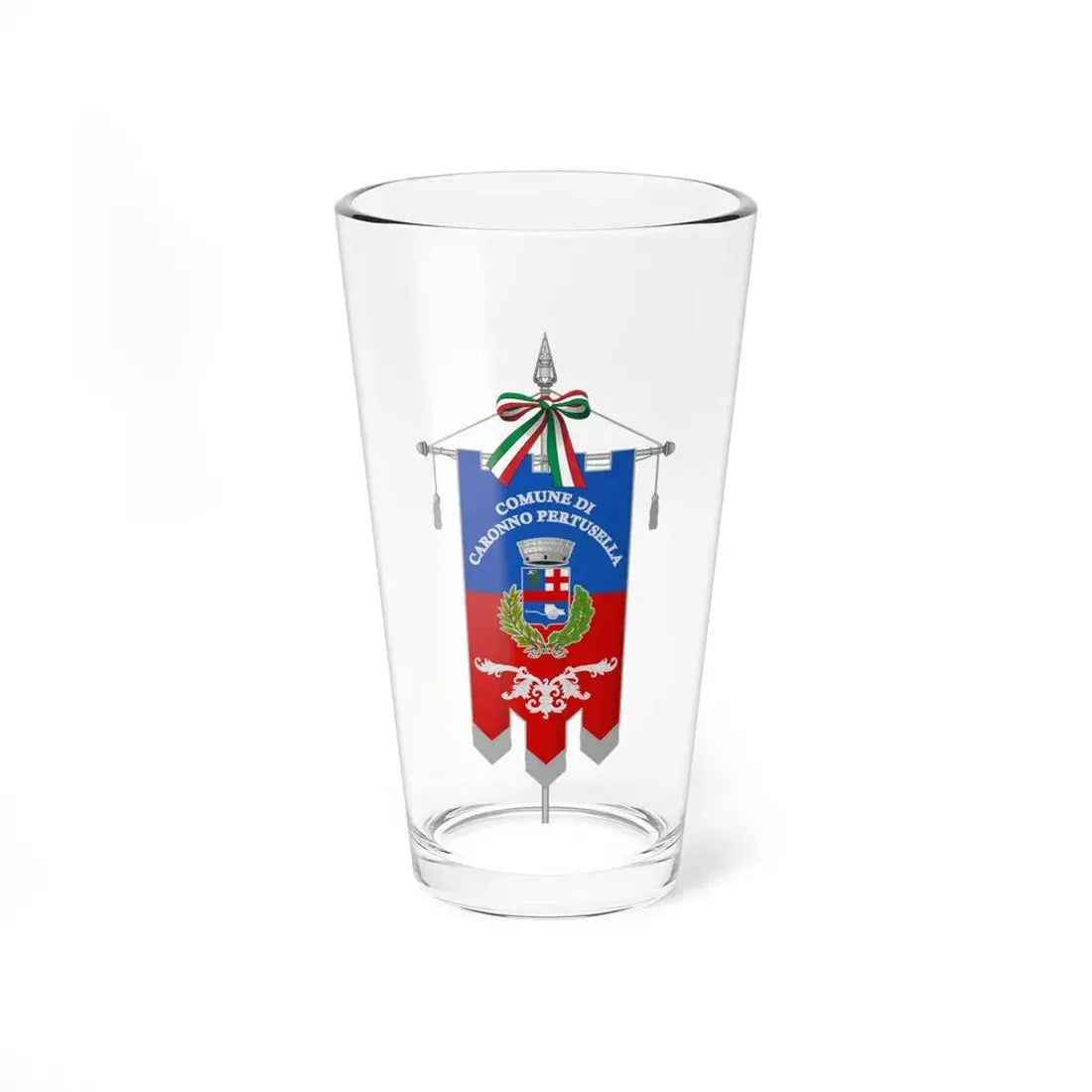 Caronno Pertusella-Gonfalone (Italy) Pint Glass 16oz 16oz - Go Mug Yourself