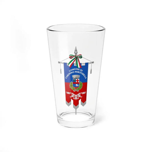 Caronno Pertusella-Gonfalone (Italy) Pint Glass 16oz 16oz - Go Mug Yourself