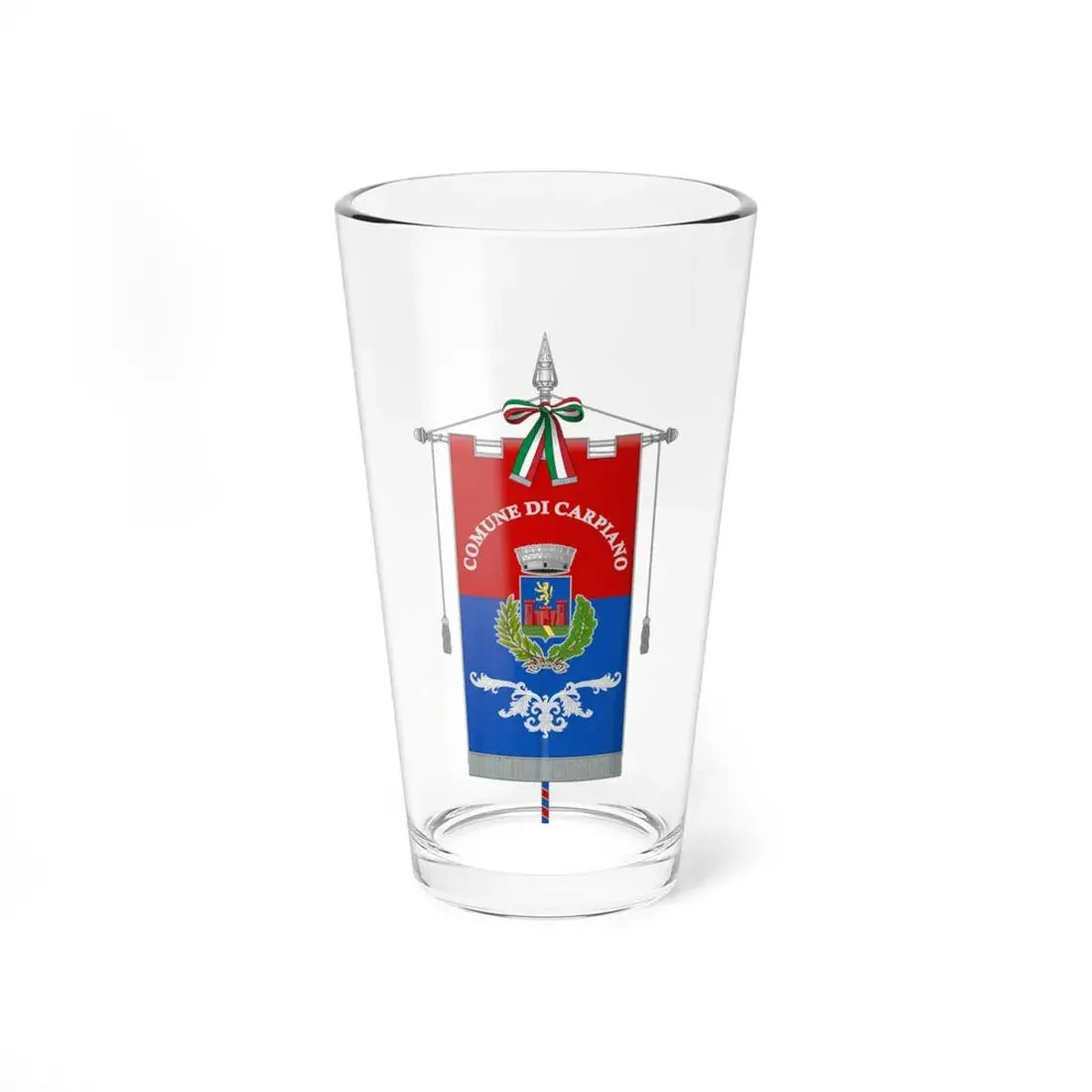 Carpiano-Gonfalone (Italy) Pint Glass 16oz 16oz - Go Mug Yourself