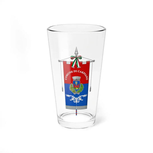 Carpiano-Gonfalone (Italy) Pint Glass 16oz 16oz - Go Mug Yourself