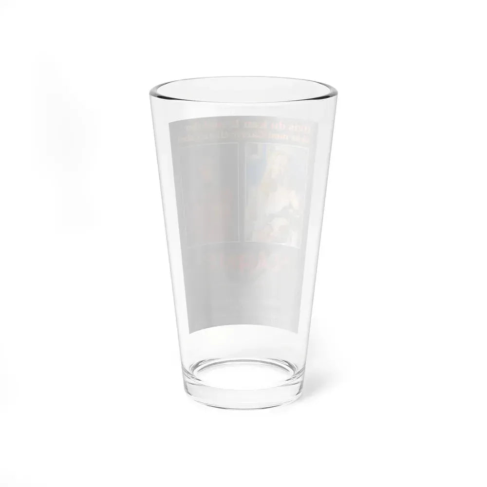 CARRIE (DANISH) 1976 Movie Poster - Pint Glass 16oz - Go Mug Yourself
