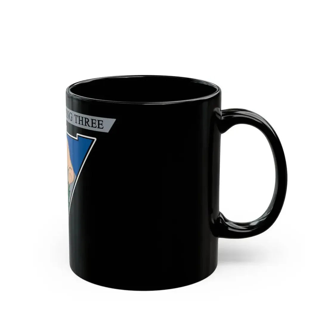 Carrier Air Wing 3 v2 (U.S. Navy) Black Coffee Mug - Go Mug Yourself