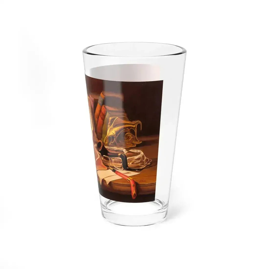 Carrier Help!, Carrier air-conditioning advertisement (Magazine Illustration) Pint Glass 16oz - Go Mug Yourself