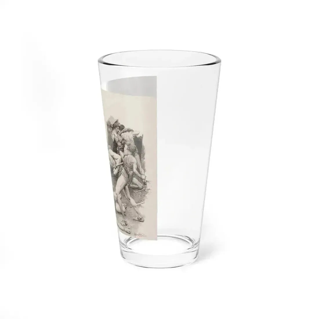 Carson of Venus, The Passing Show story illustration, 1933 (Magazine Illustration) Pint Glass 16oz - Go Mug Yourself