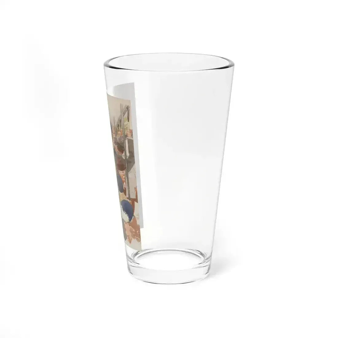 Cartoon Illustration (Magazine Illustration) Pint Glass 16oz - Go Mug Yourself