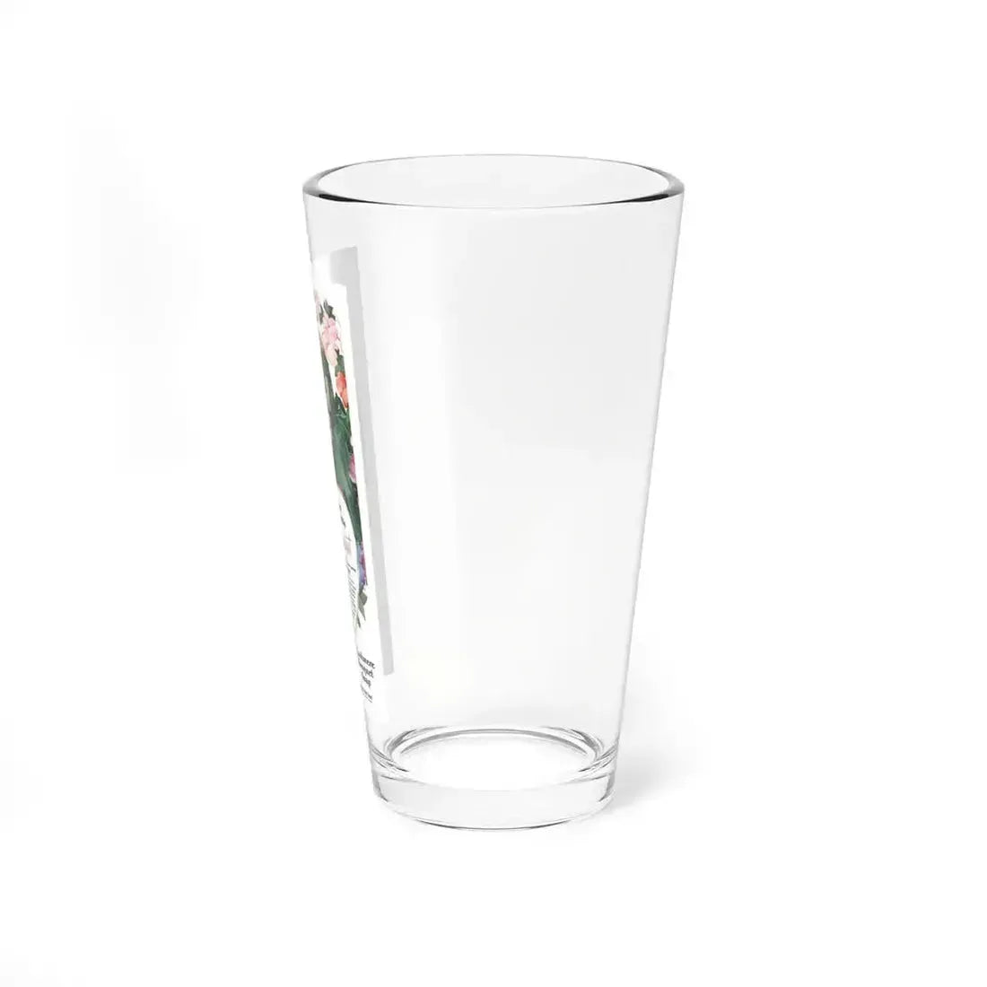 Cashmere Bouquet Soap ad, Cosmopolitan, February 1951 (Magazine Illustration) Pint Glass 16oz - Go Mug Yourself