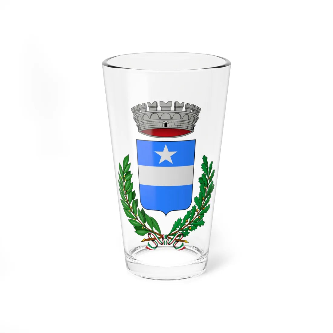 Casina-Stemma (Italy) (Coat of Arms) Pint Glass 16oz 16oz - Go Mug Yourself