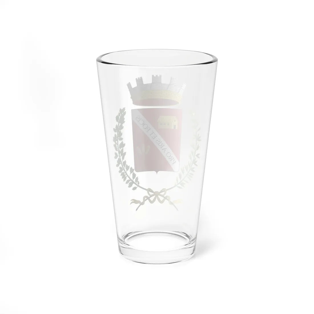 Casorzo-Stemma (Italy) (Coat of Arms) Pint Glass 16oz - Go Mug Yourself