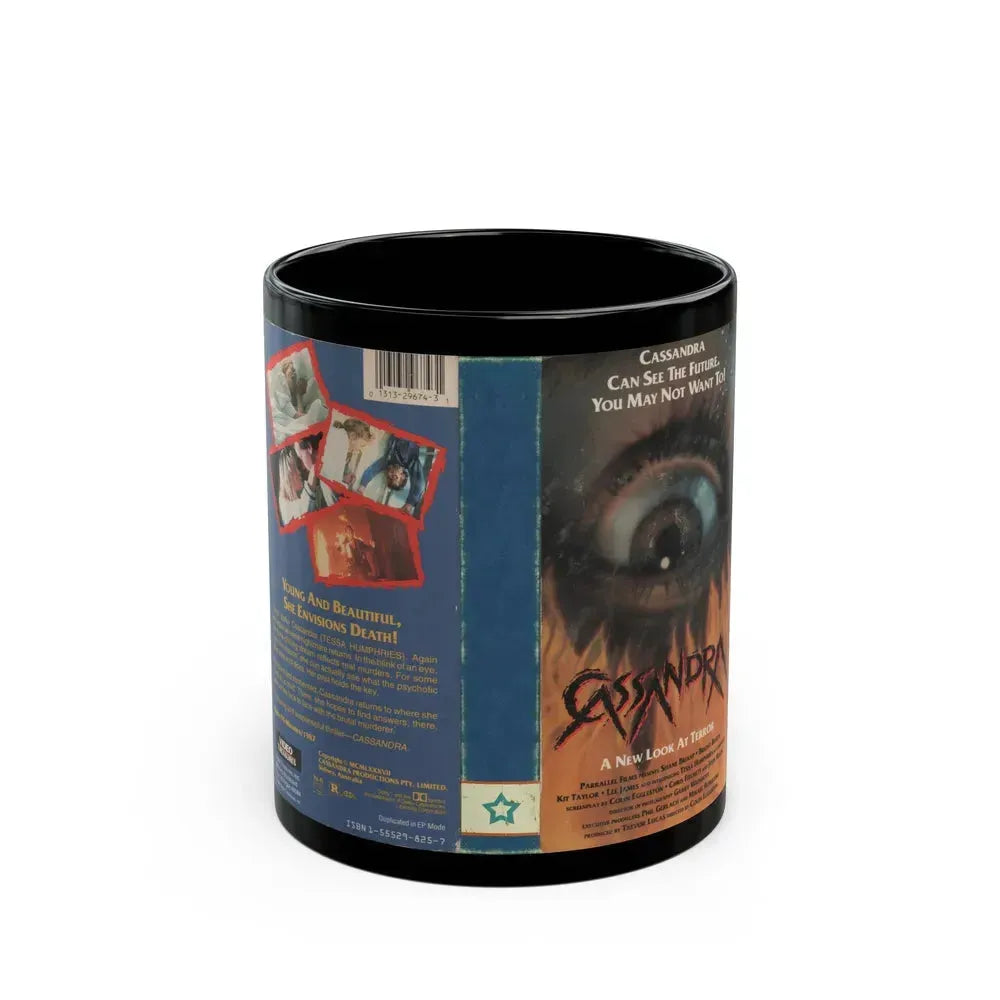 CASSANDRA VERSION2 (VHS COVER) - Black Coffee Mug 11oz - Go Mug Yourself