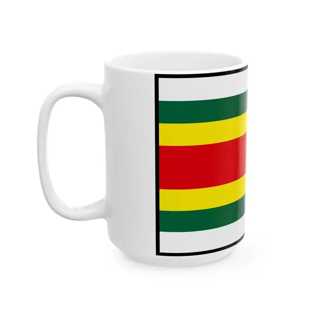 Casta Pezinok Flag (Slovakia) White Coffee Mug - Go Mug Yourself