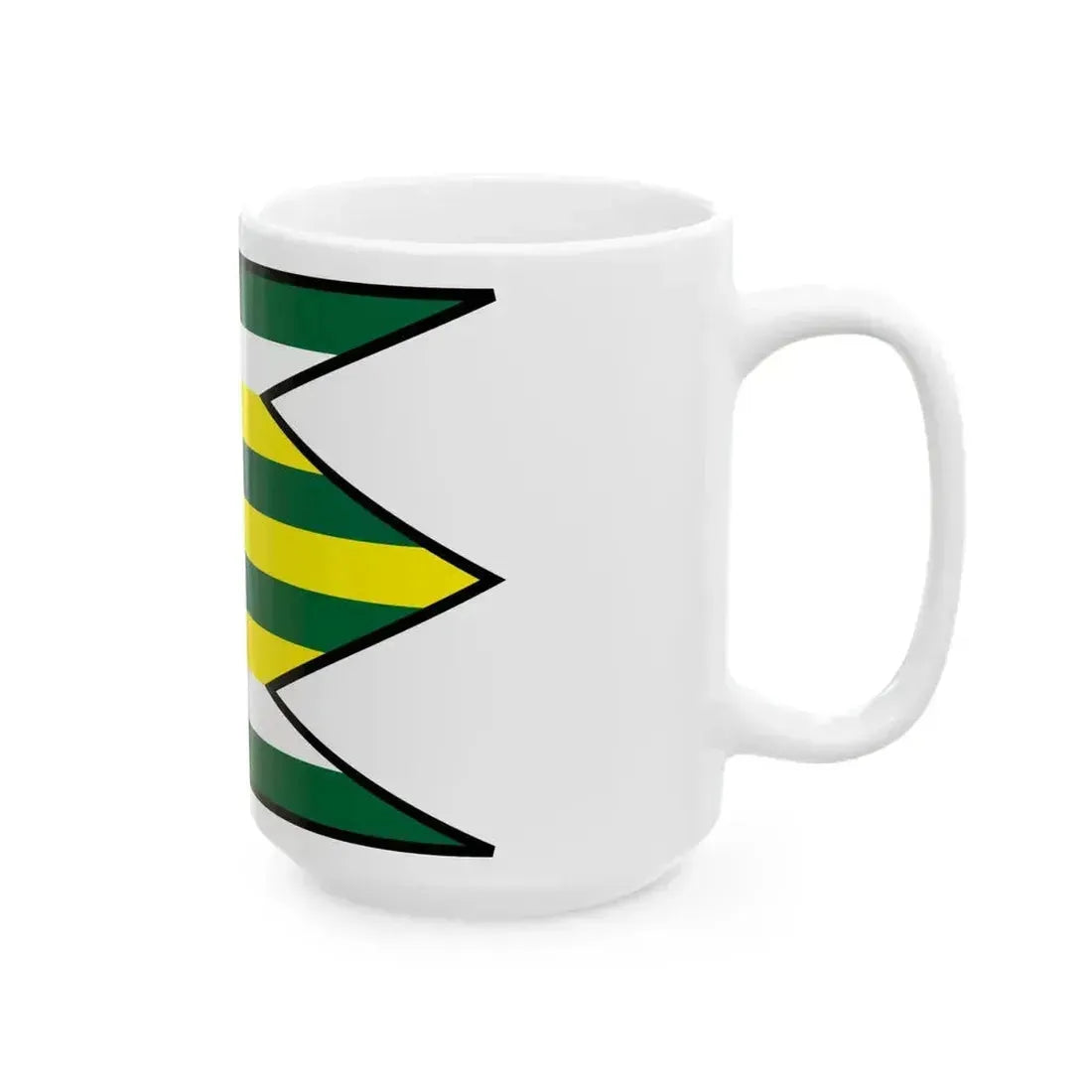 Castkov Senica Flag (Slovakia) White Coffee Mug - Go Mug Yourself